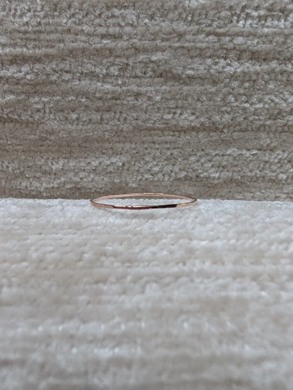 Catbird ROSE GOLD Threadbare Ring, Size 7 - Picture 3 of 8